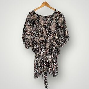 Torrid Floral Top Blouse Shirt Size 5x